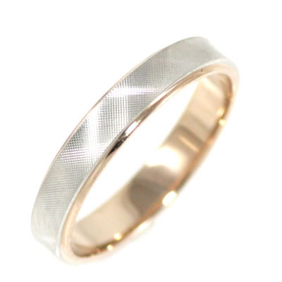 結婚指輪 マリッジリング ペアリング プラチナ K18ピンクゴールド Oferta オフェルタ