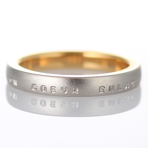 結婚指輪 マリッジリング ペアリング プラチナ K18 NINARICCI ニナリッチ